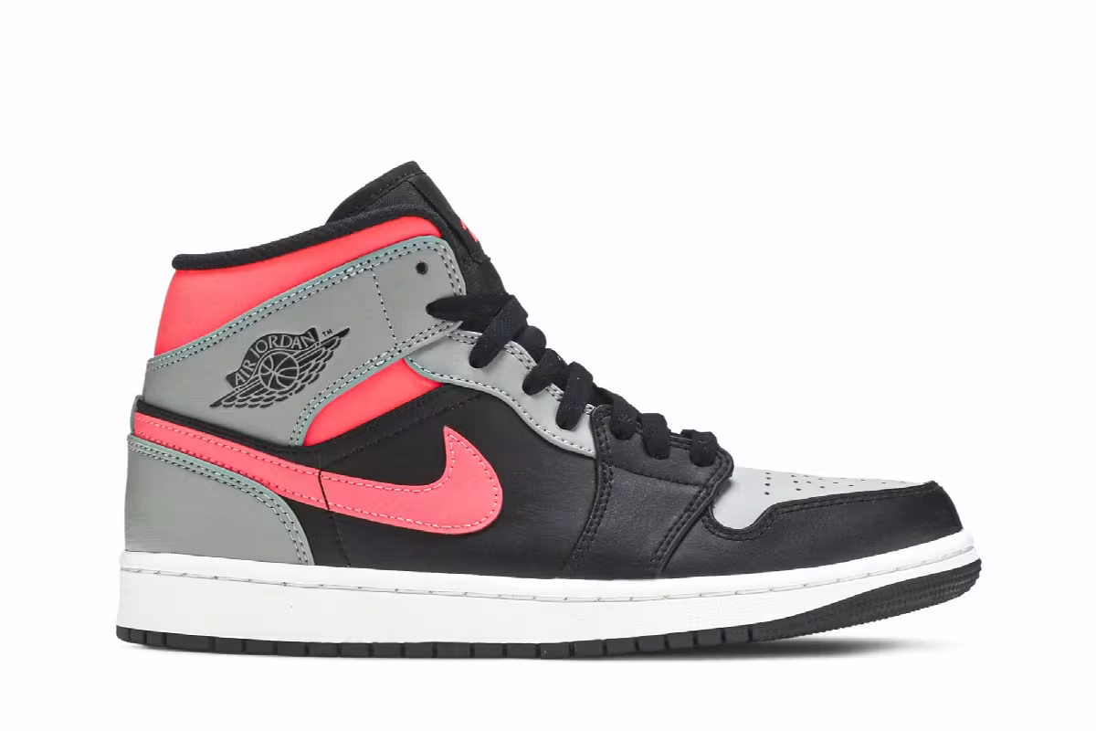 Air Jordan 1 Mid Pink Shadow, view 2