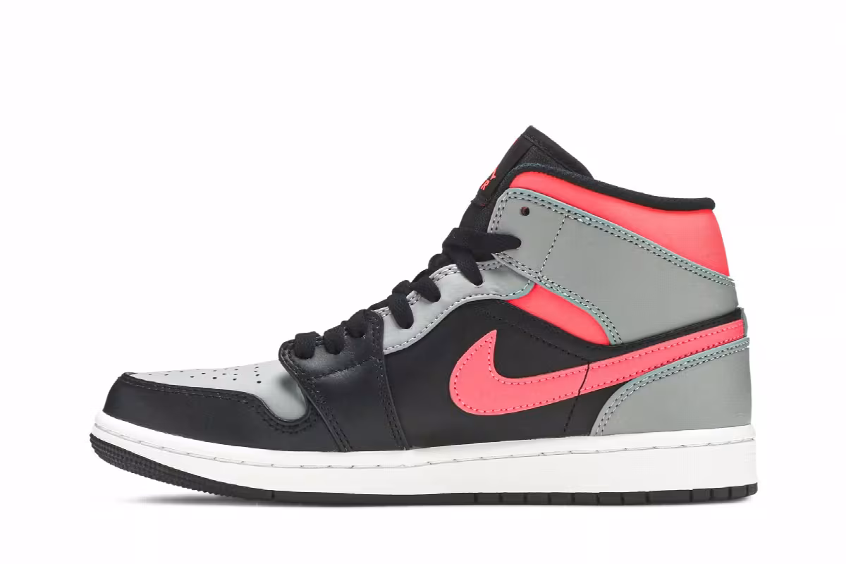 Air Jordan 1 Mid Pink Shadow, view 4