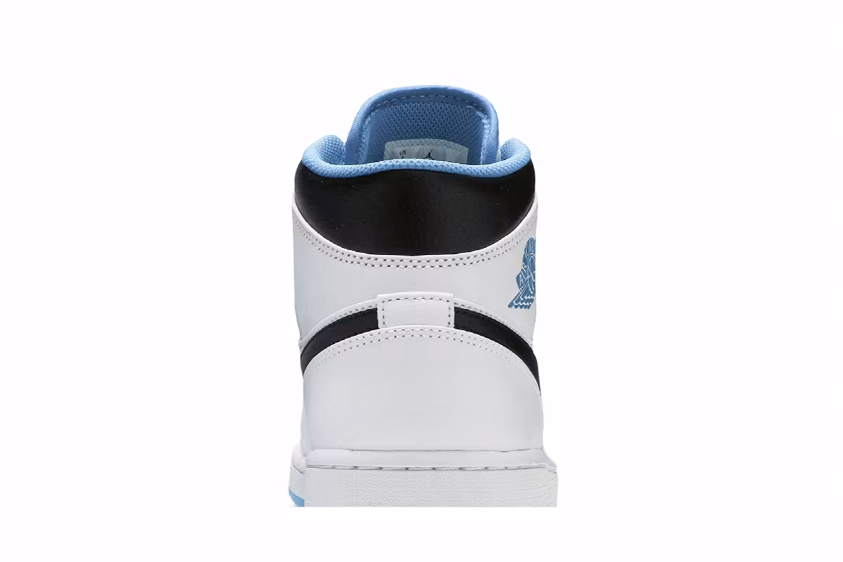 Air Jordan 1 Mid Laser Blue, view 8