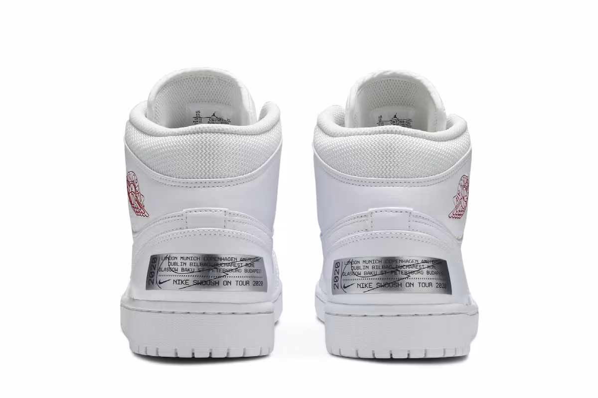 Air Jordan 1 Mid SE Euro Tour, view 7