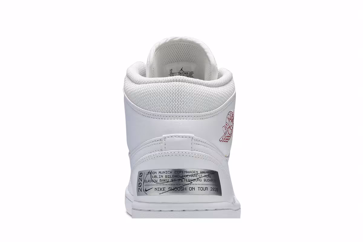 Air Jordan 1 Mid SE Euro Tour, view 8