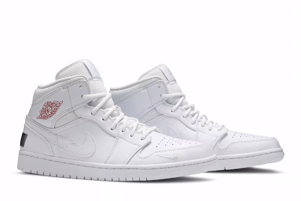 Air Jordan 1 Mid SE Euro Tour, view 9