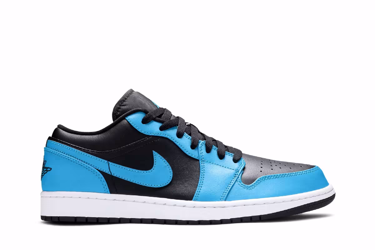 Air Jordan 1 Low Laser Blue, view 2
