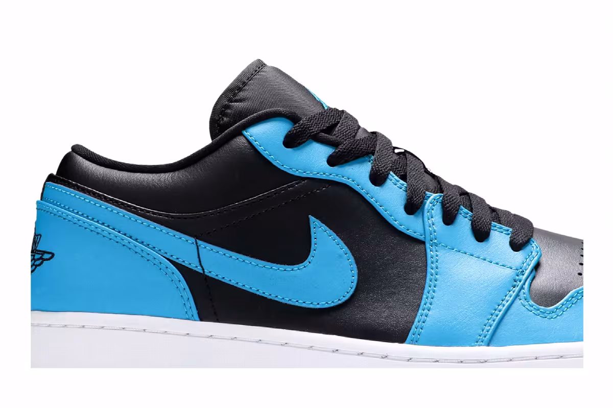 Air Jordan 1 Low Laser Blue, view 3