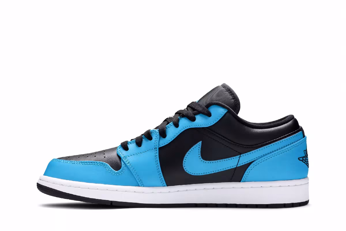 Air Jordan 1 Low Laser Blue, view 4