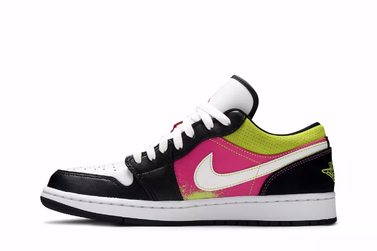 Air Jordan 1 Low Spray Paint, view 4