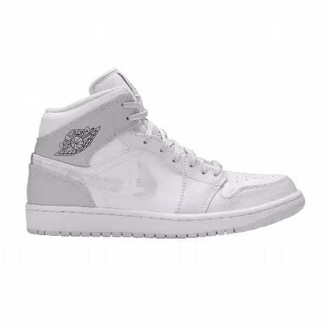 Air Jordan 1 Mid 'Swoosh Logo - Grey Camo'