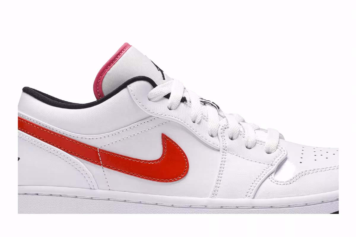 Air Jordan 1 Low Multi-Color Swoosh, view 3
