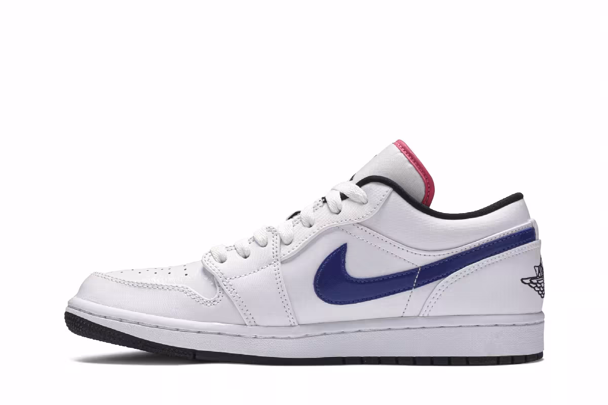 Air Jordan 1 Low Multi-Color Swoosh, view 4