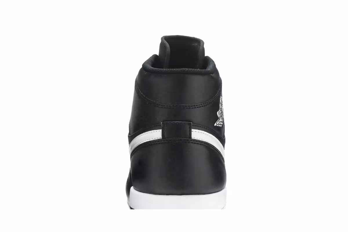 Air Jordan 1 Metal Black White 2020, view 8