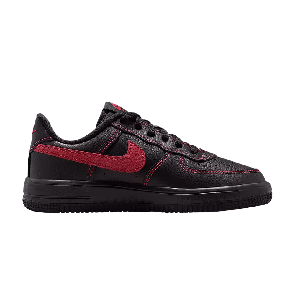 Nike Force 1 Low LV8 3 PS Black Univeristy Red