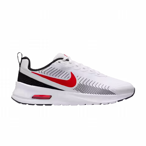 Nike Air Max Nuaxis 'White Black University Red'