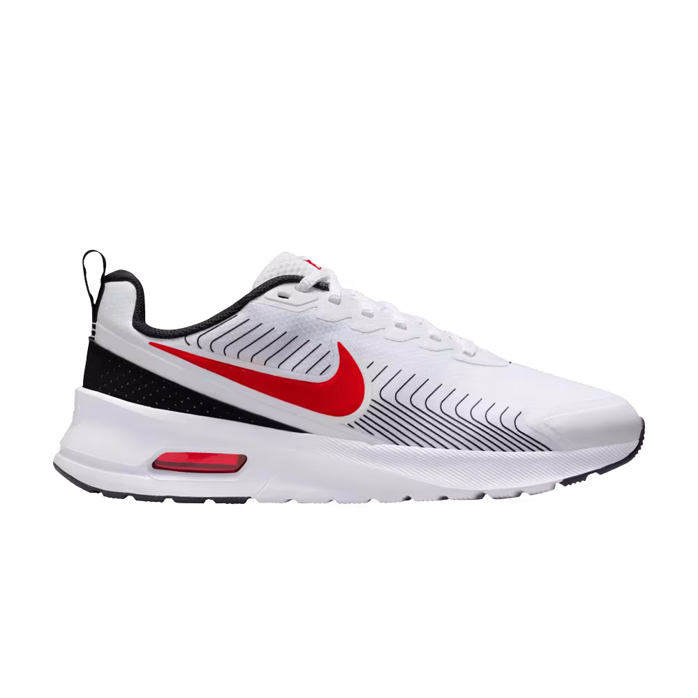 Nike Air Max Nuaxis White Black University Red