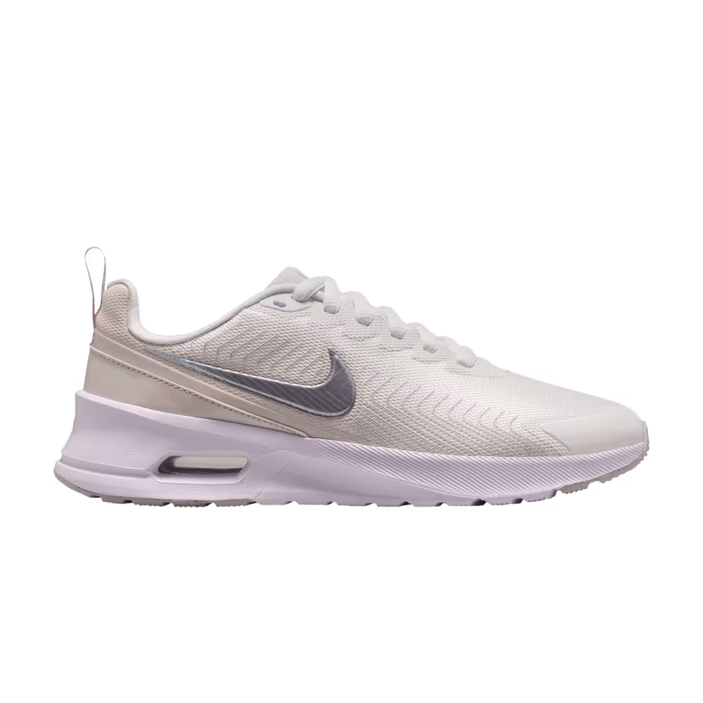 Nike Women's Air Max Nuaxis SE Summit White Metallic Silver