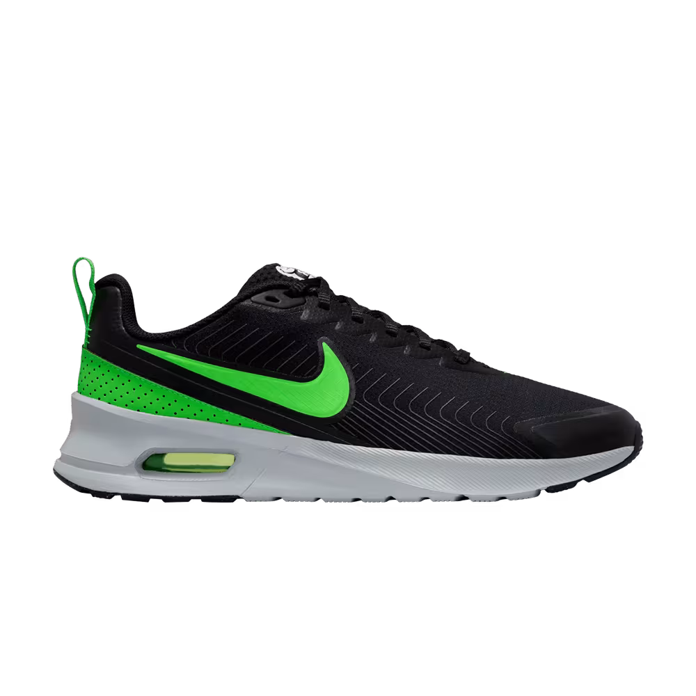 Nike Air Max Nuaxis Black Green Strike