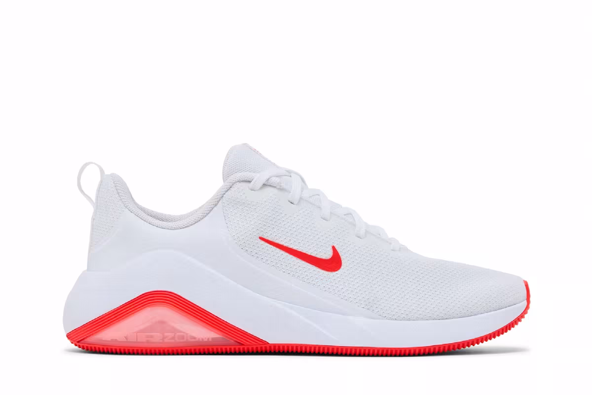 Nike Women's Zoom Bella 7 White Bright Crimson, view 2