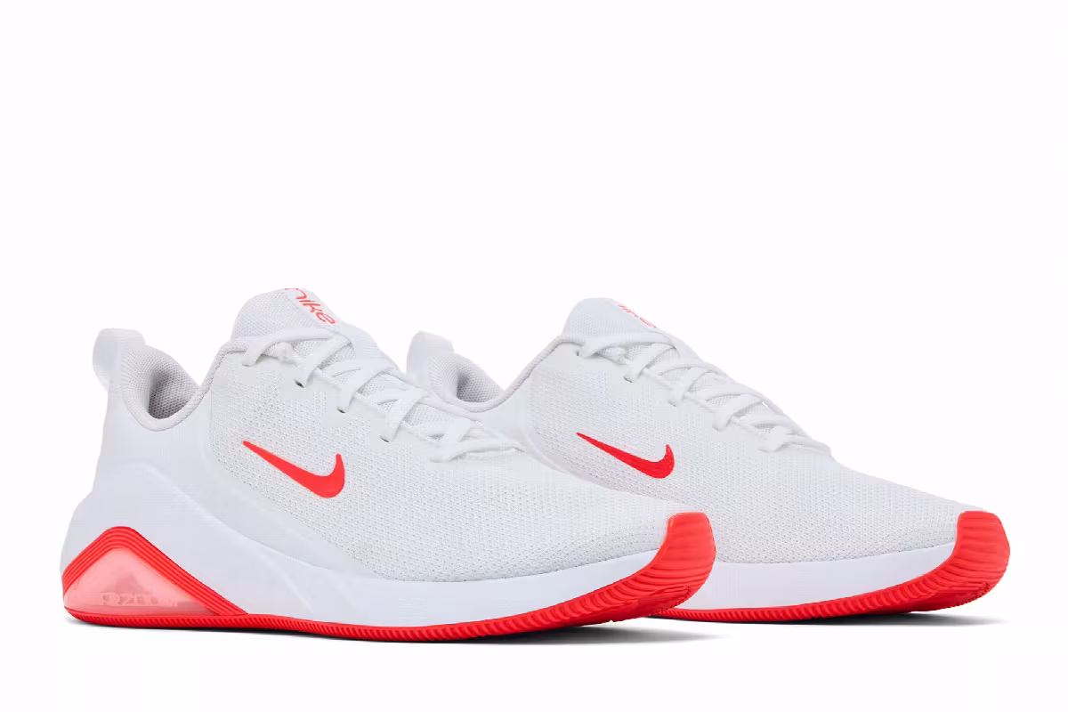 Nike Women's Zoom Bella 7 White Bright Crimson, view 9