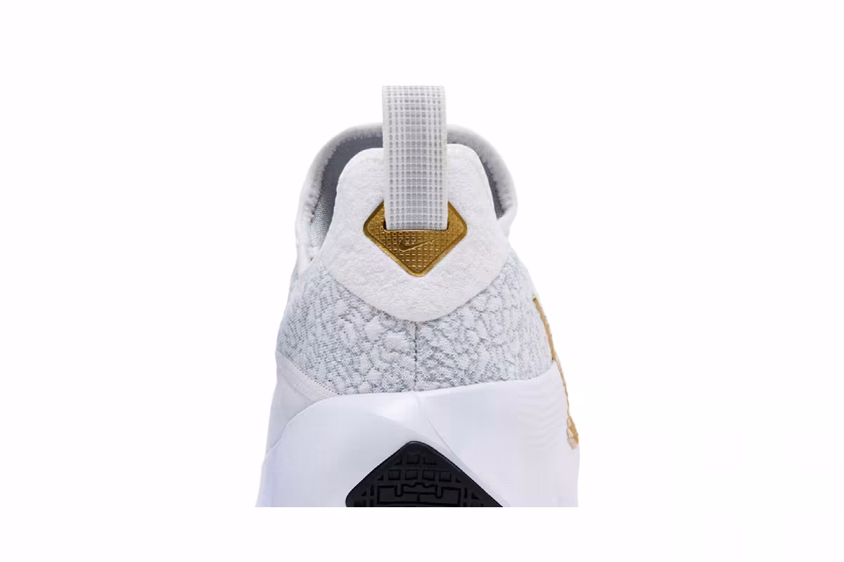 Nike LeBron TR 1 Wolf Grey/White/Bronze/Metallic Gold, view 8