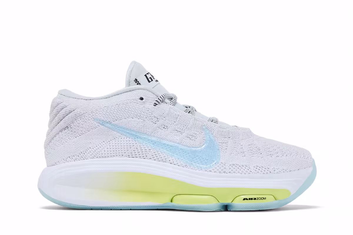 Nike Air Zoom GT Hustle 3 EP Pure Platinum Glacier Blue, view 2