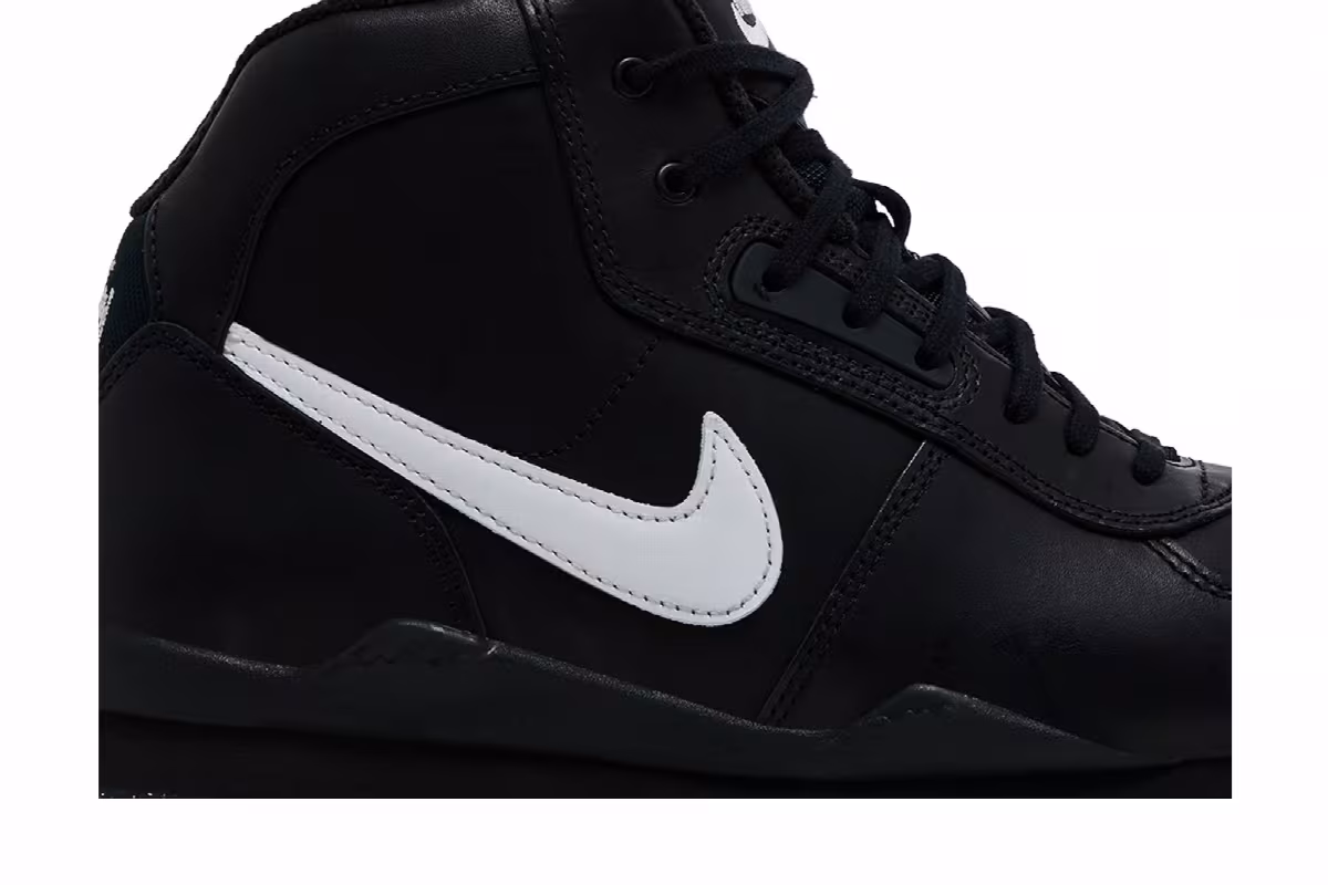 Stussy x Nike Air Baltoro Black White, view 3