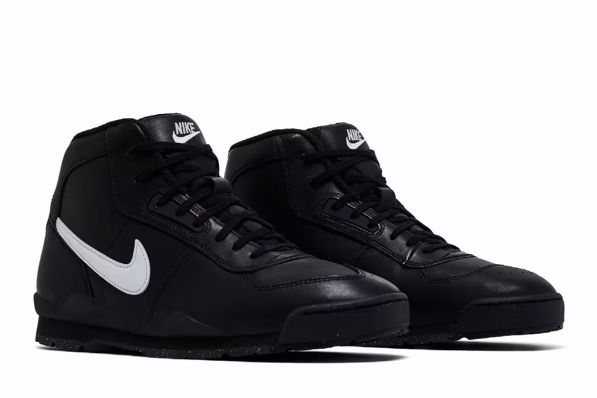 Stussy x Nike Air Baltoro Black White, view 9