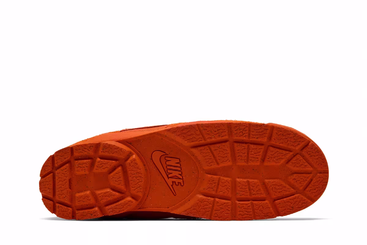 Stussy x Nike Air Baltoro Safety Orange, view 5