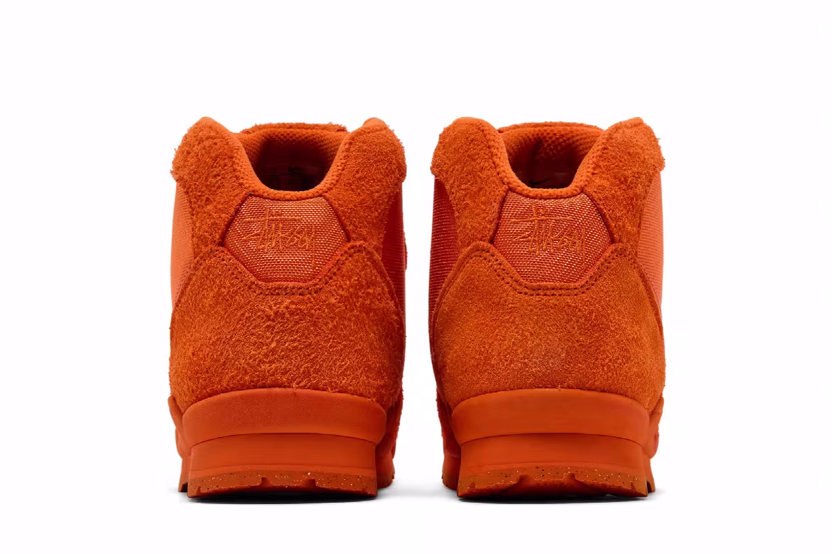 Stussy x Nike Air Baltoro Safety Orange, view 7