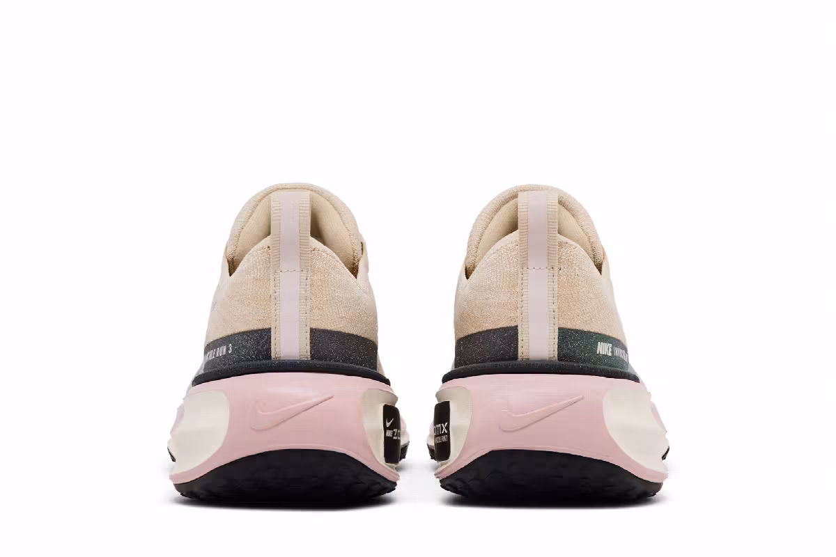 Nike Women's ZoomX Invincible 3 Premium Sanddrift Pink Oxford, view 7