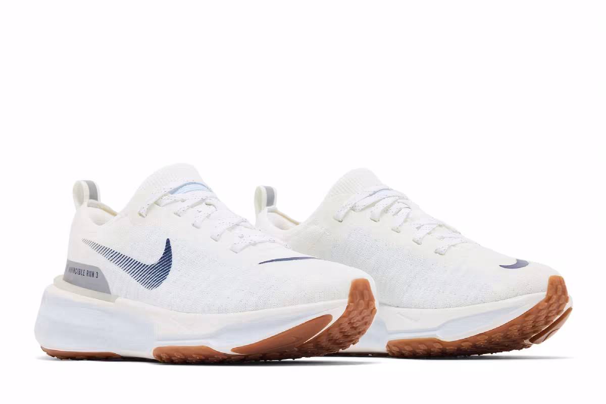Nike Women's ZoomX Invincible 3 White Blue Tint, view 9
