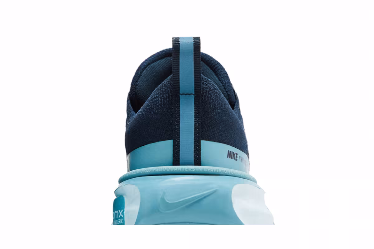 Nike Women's ZoomX Invincible 3 Armory Navy Denim Turquoise, view 8