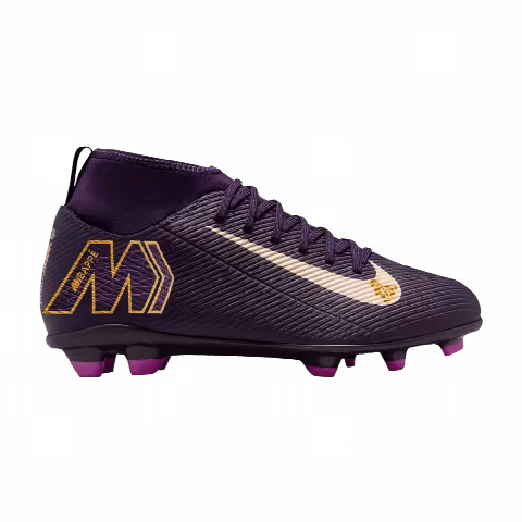 Kylian Mbappé x Nike Mercurial Superfly 10 Club MG GS 'Grand Purple'