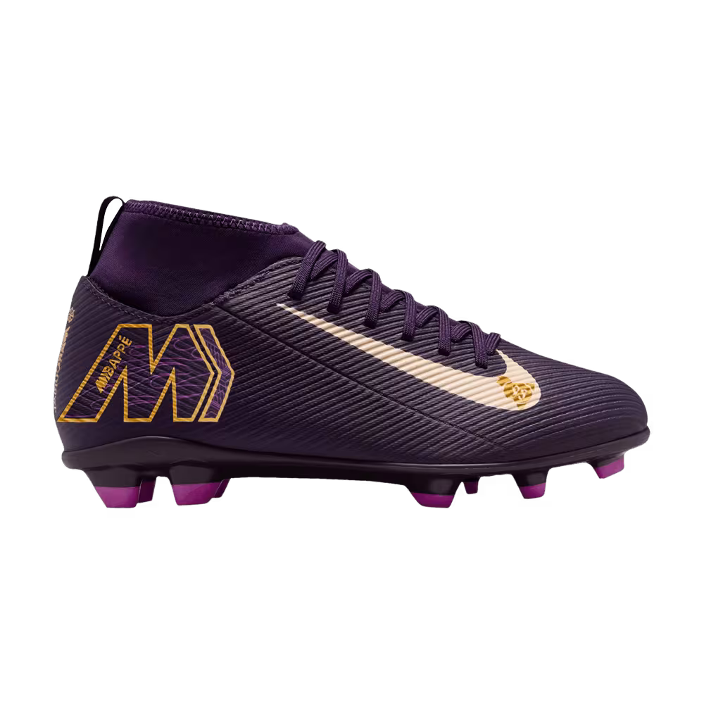 Kylian Mbappé x Nike Mercurial Superfly 10 Club MG GS Grand Purple