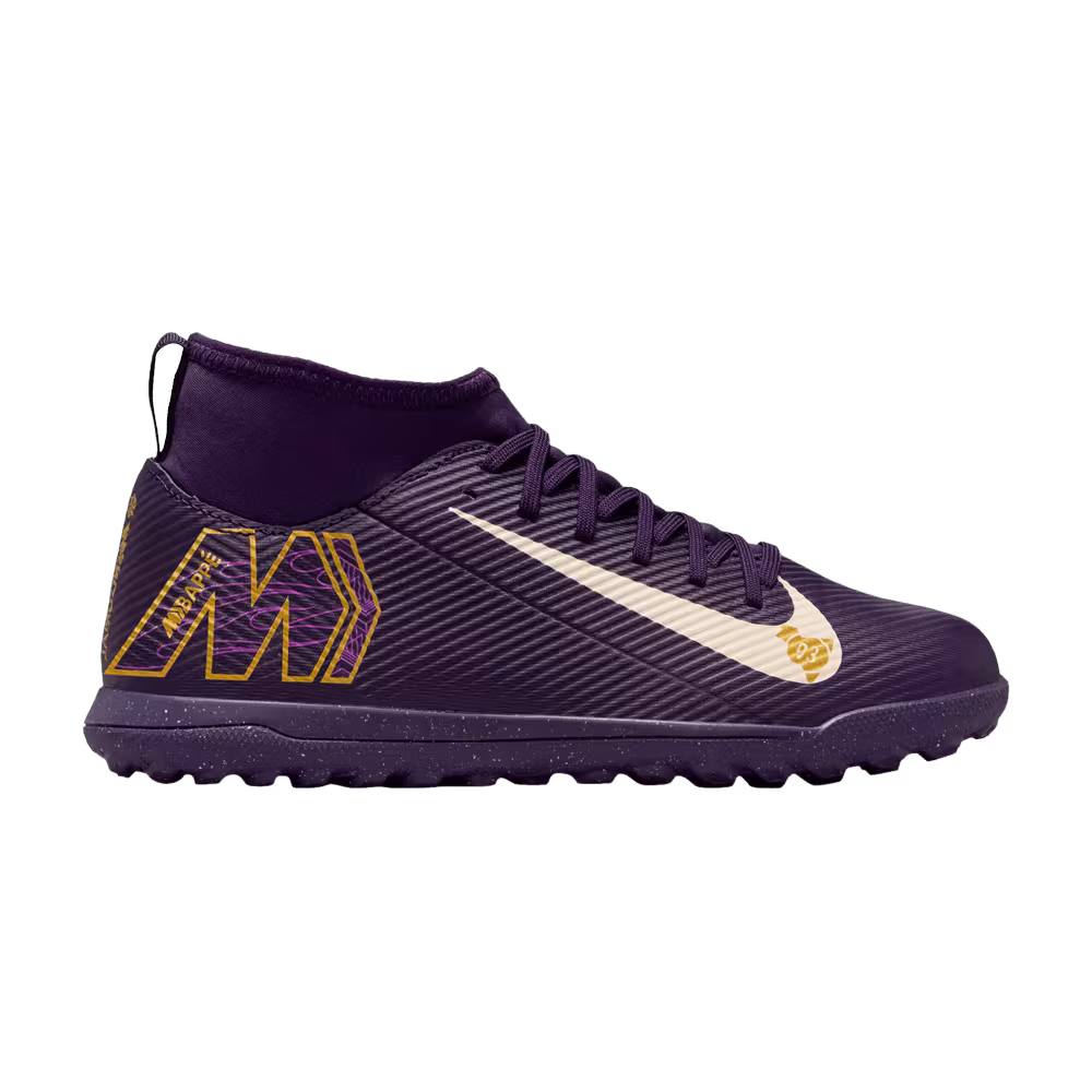 Kylian Mbappé x Nike Mercurial Superfly 10 Club TF GS Grand Purple