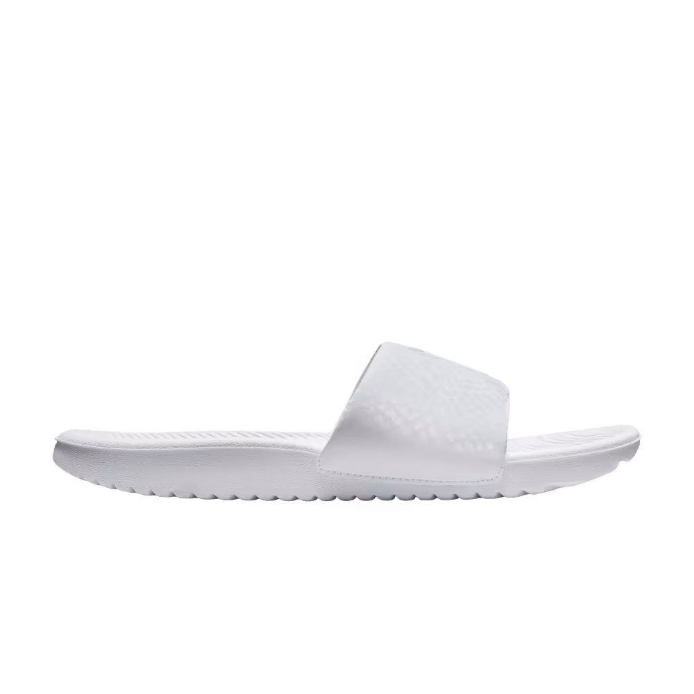Kobe Bryant x Nike Kawa Slide GS Triple White