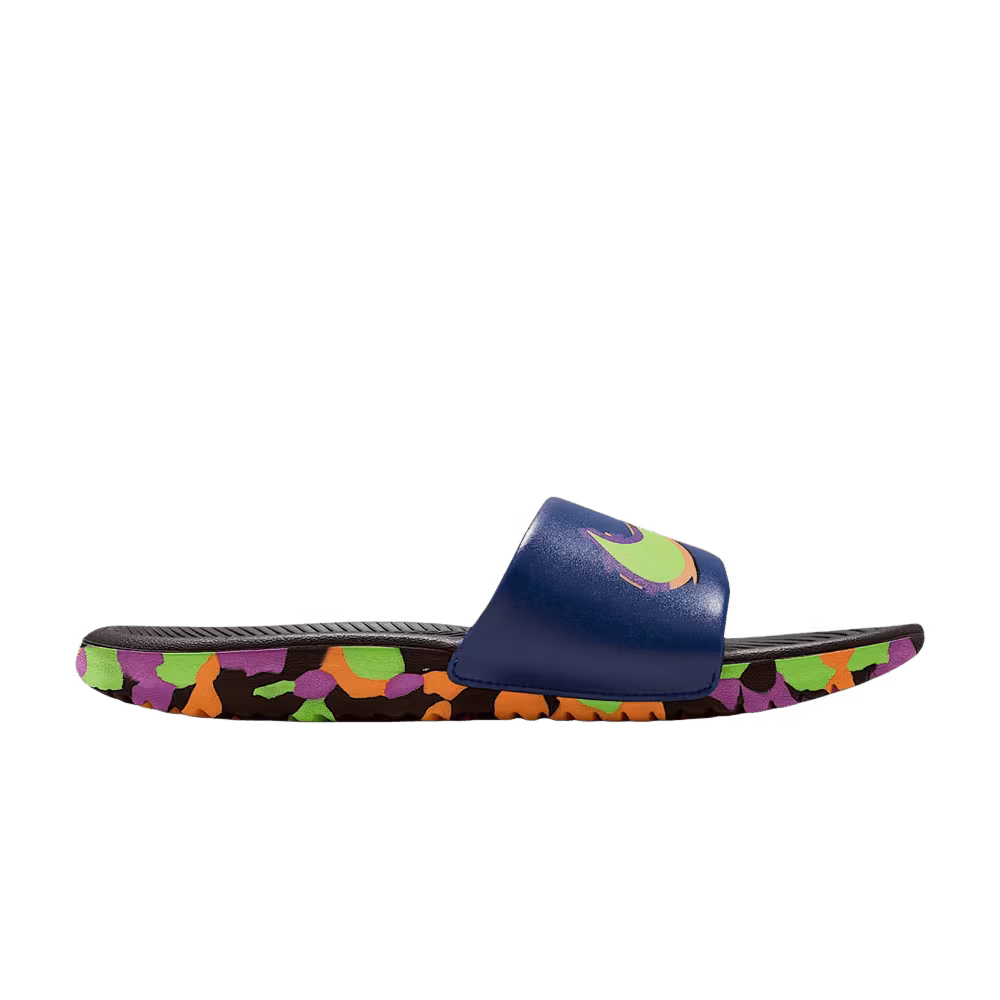 Nike Kawa SE GS Black Blue Void