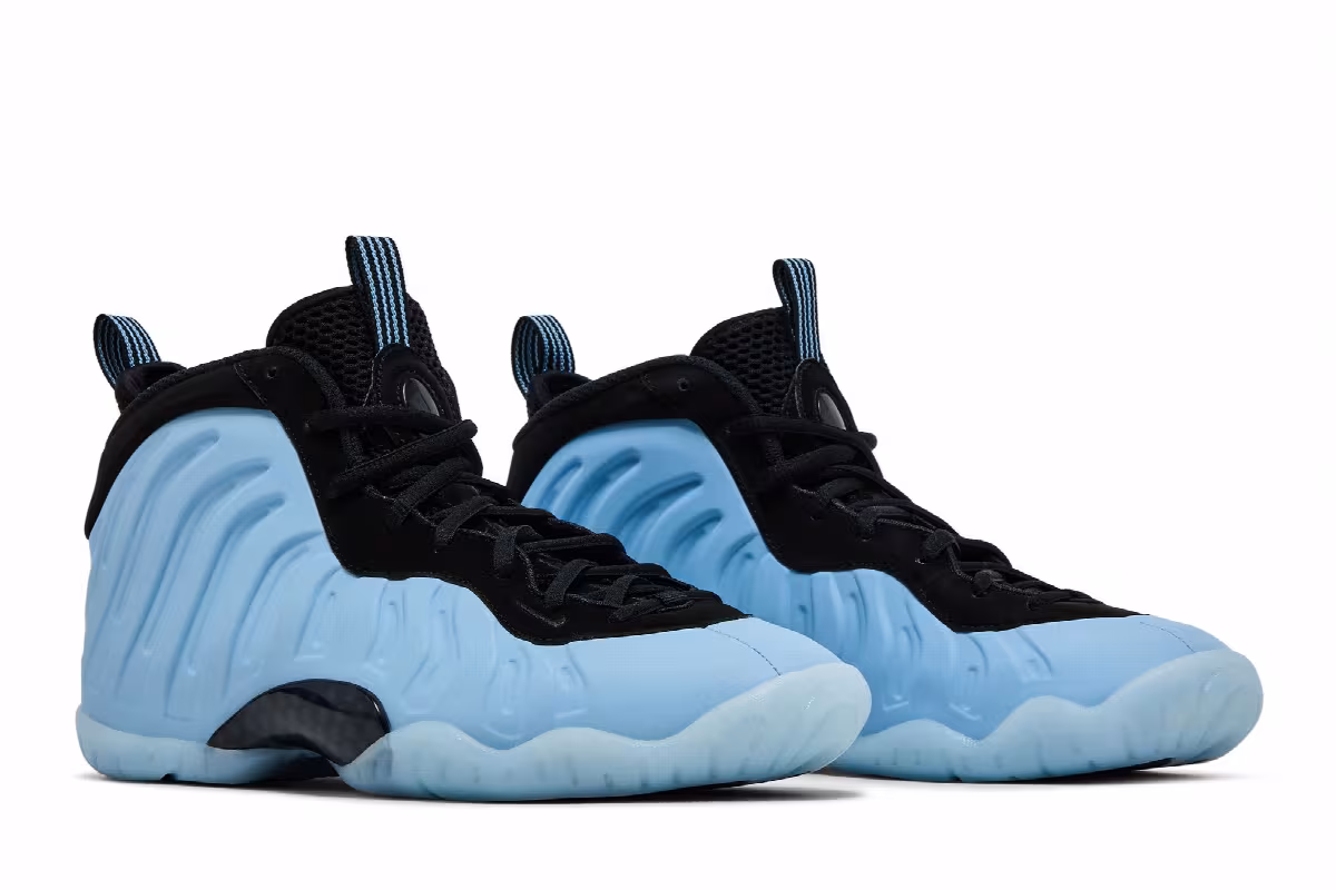 Nike Little Posite One GS Psychic Blue, view 9