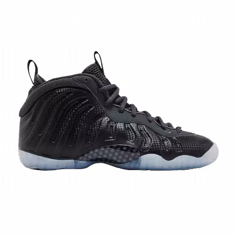 Nike Little Posite One GS 'Black/Black/Dark Smoke Grey/Black'