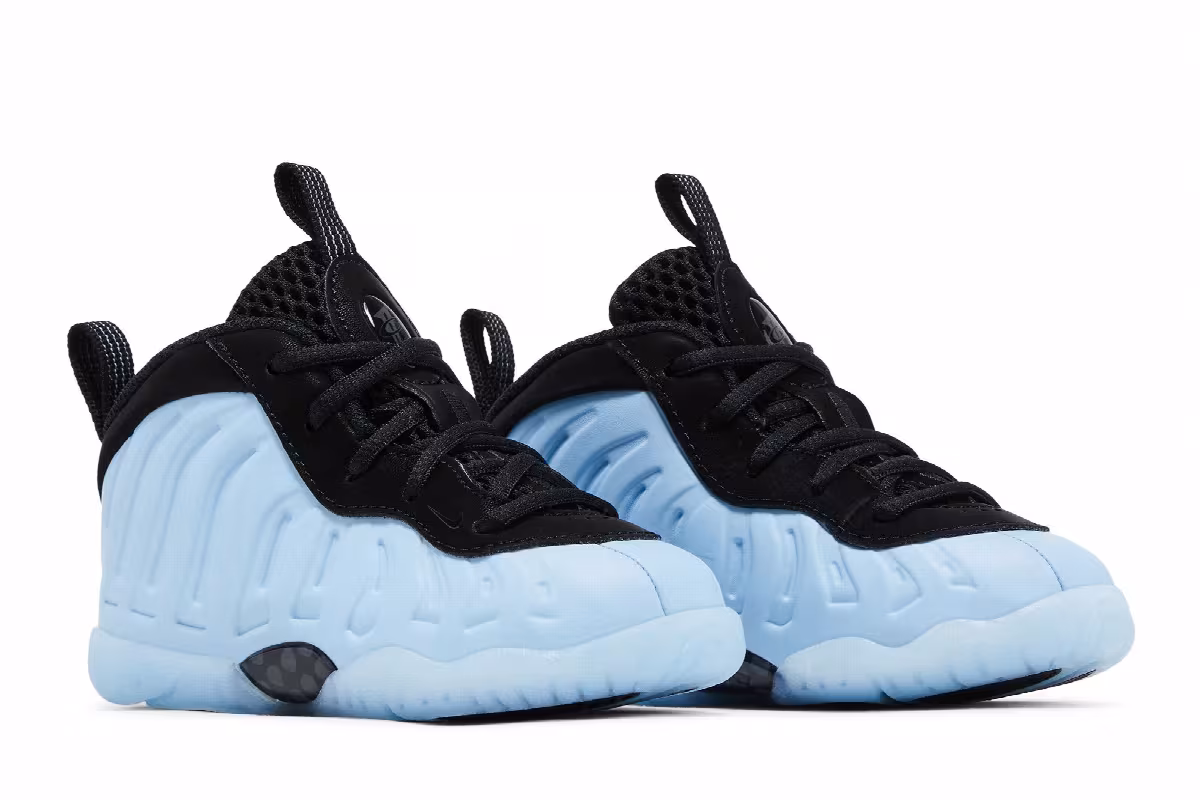 Nike Little Posite One TD Psychic Blue, view 9