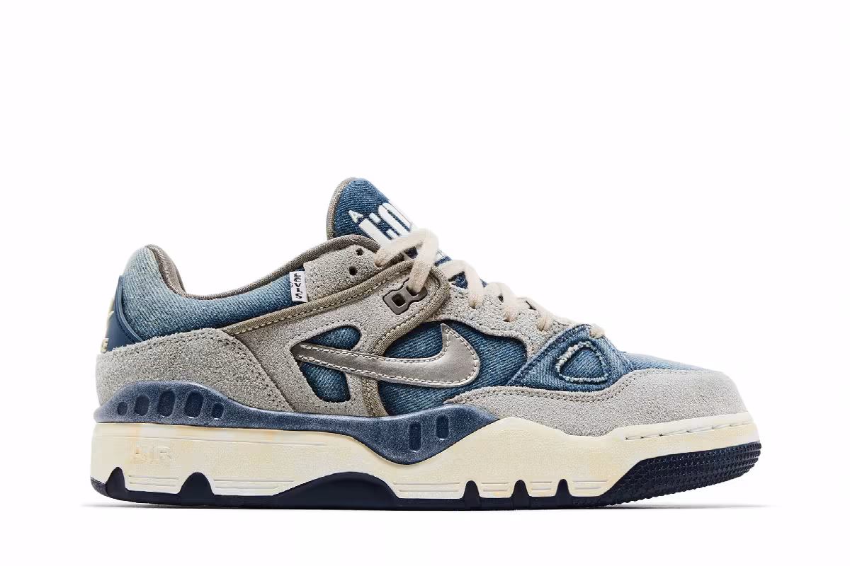 Nigo x Levi's x Nike Air Force 3 Low Olive Grey, view 2