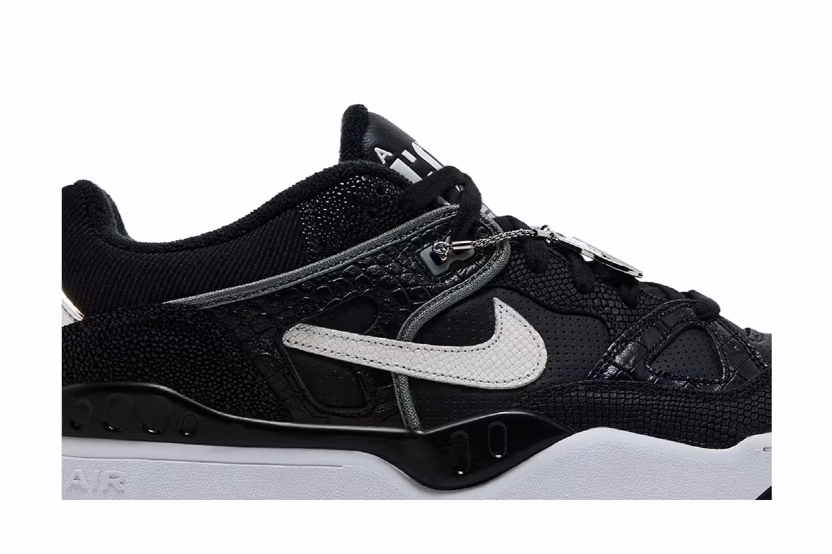 Nigo x Nike Air Force 3 Low Black Croc, view 3