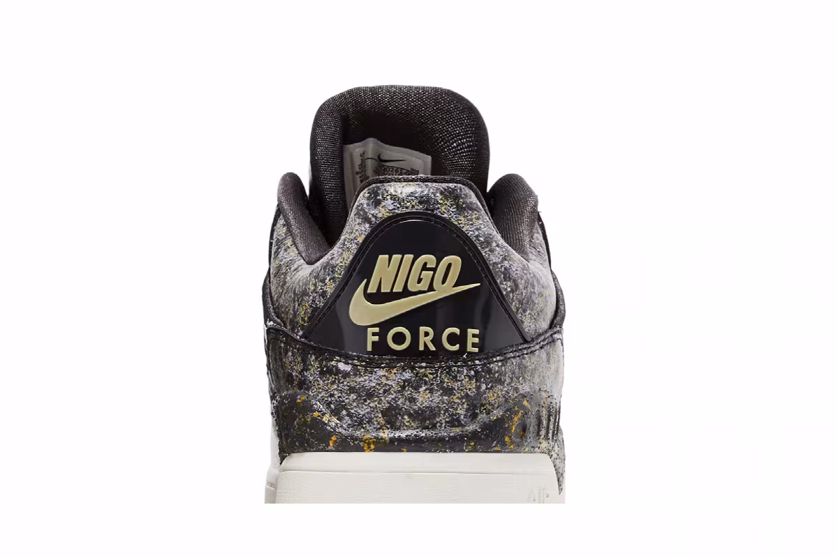 Nigo x Nike Air Force 3 Low SP Kintsugi Pack - Phantom Night Stadium, view 8