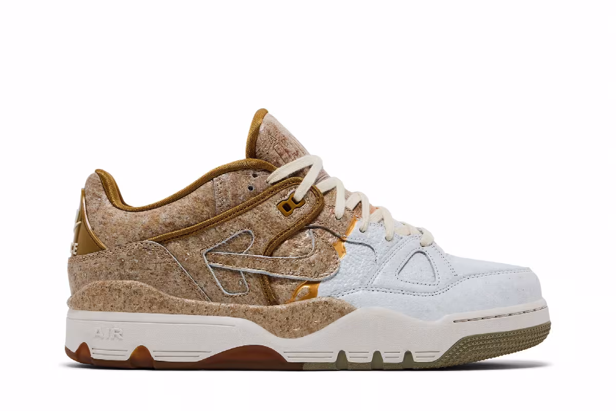Nigo x Nike Air Force 3 Low SP Kintsugi Pack - Bamboo, view 2