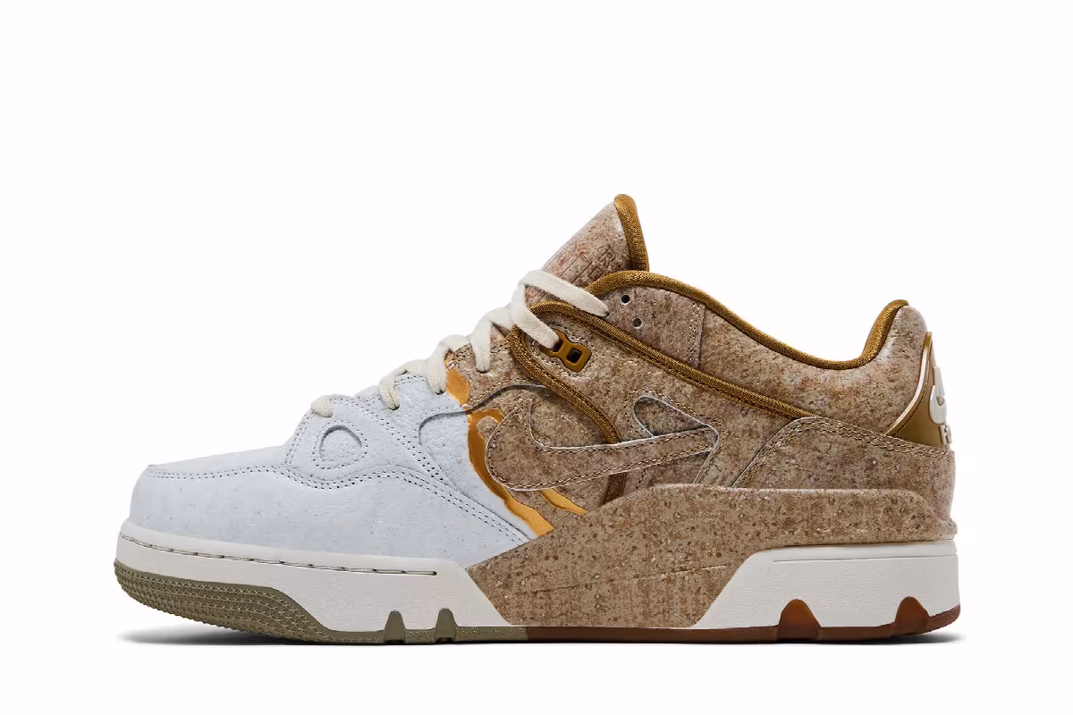 Nigo x Nike Air Force 3 Low SP Kintsugi Pack - Bamboo, view 4