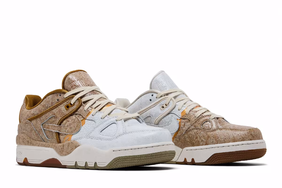 Nigo x Nike Air Force 3 Low SP Kintsugi Pack - Bamboo, view 9