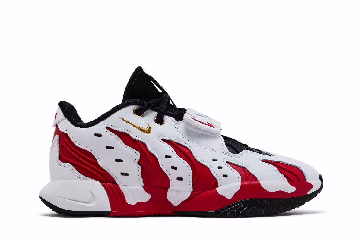 Nike LeBron 21 Prime 96 Fire Red, view 2