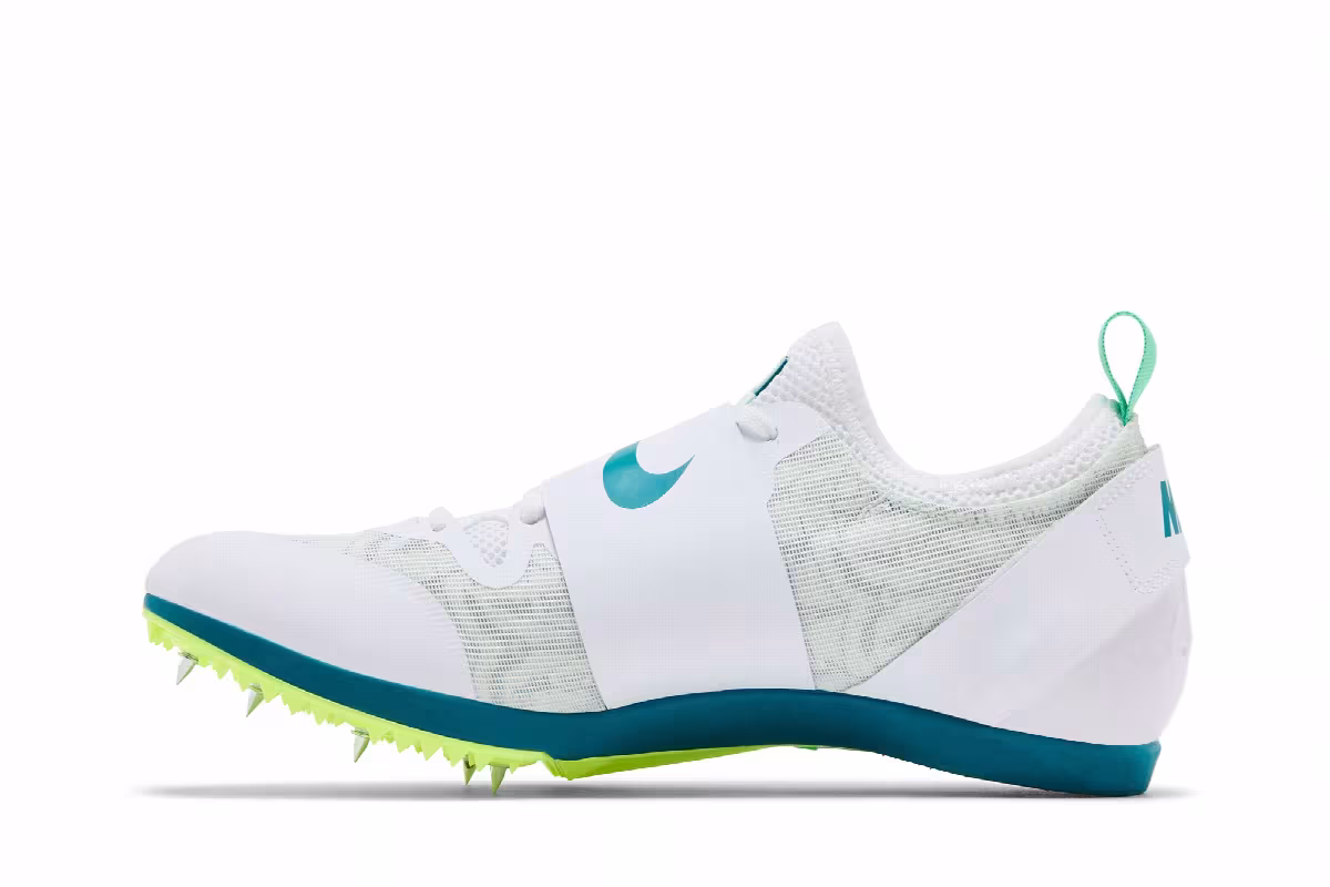 Nike Zoom Pole Vault Elite White Bright Spruce, view 4