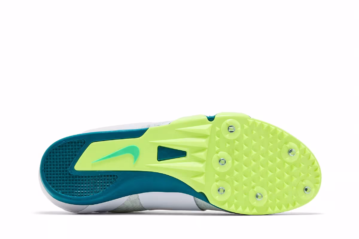 Nike Zoom Pole Vault Elite White Bright Spruce, view 5