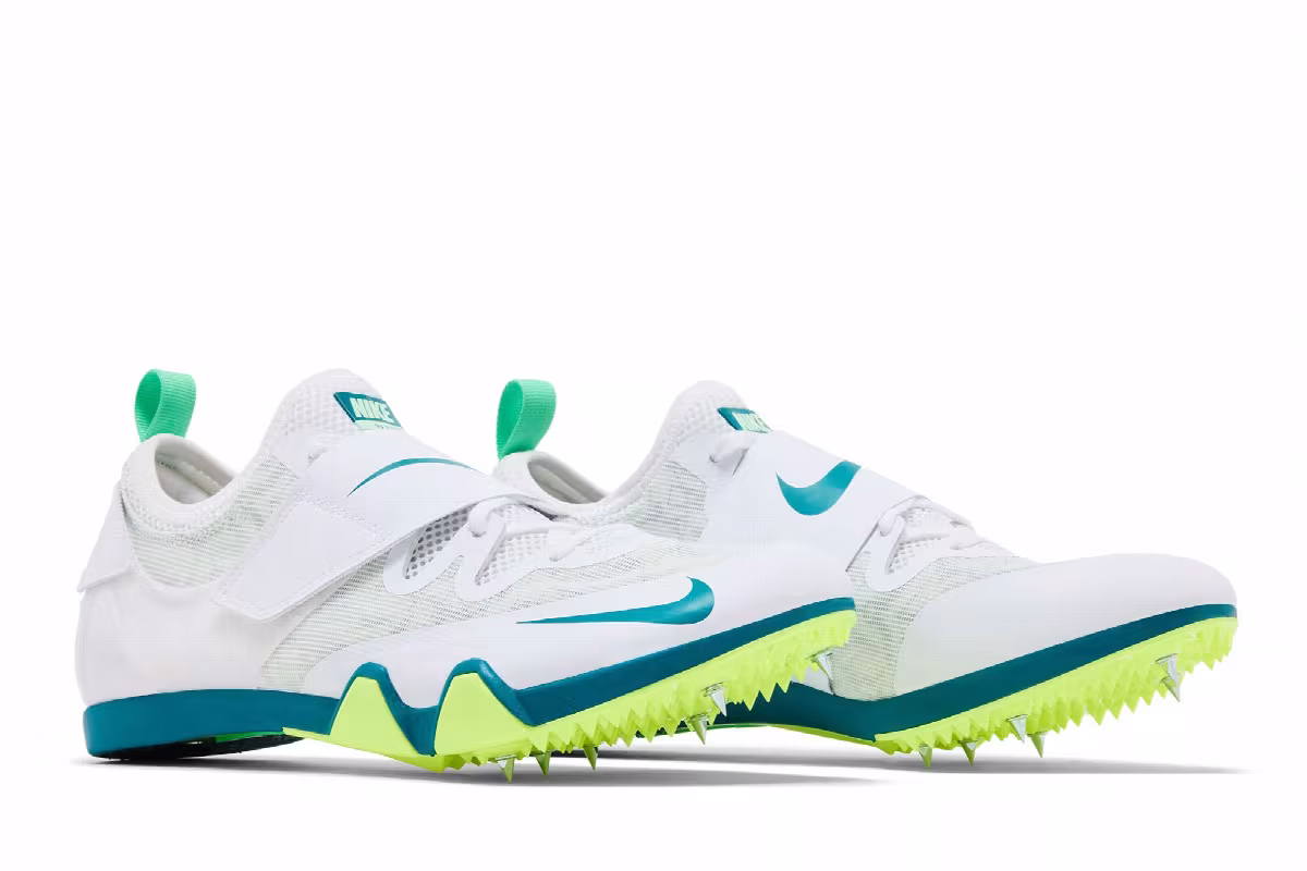 Nike Zoom Pole Vault Elite White Bright Spruce, view 9