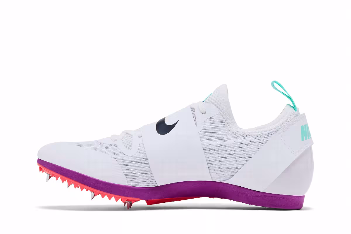 Nike Pole Vault Elite White/Teal Tint/Fire Pink/Obsidian, view 4