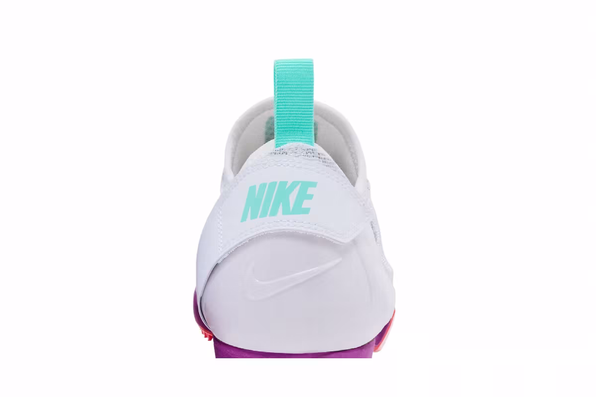 Nike Pole Vault Elite White/Teal Tint/Fire Pink/Obsidian, view 8